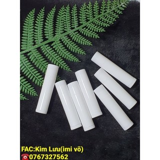 Vỏ son đổ trực tiếp màu trắng đục 5gram