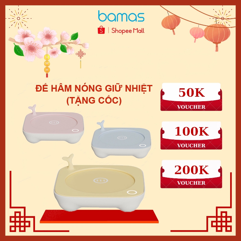 (Tặng Cốc) Đế Hâm Nóng Giữ Nhiệt Thông Minh SOLOVE 003G, Công Nghệ Dẫn