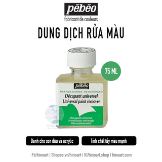 Dung dịch rửa màu PEBEO Universal Paint Remover 75ml