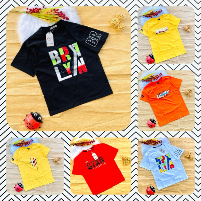 💥 Áo Cotton hàng shop bé trai từ 45-70kg