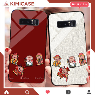 Ốp Samsung S10E , S10 , S10+, S10 5G ,NOTE 8 thần tài lưng kính ( Video quay thật )
