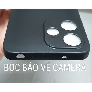 [Redmi Note 12R] Ốp lưng silicon dẻo đen cao cấp Henyou
