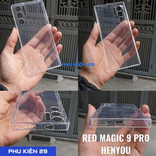 Ốp lưng silicon dẻo trong cao cấp Henyou