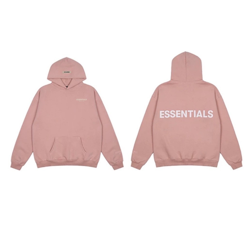 Áo Hoodie ESSENTIALS Chất Nỉ Bông Cao Cấp Form Unisex Nam Nữ