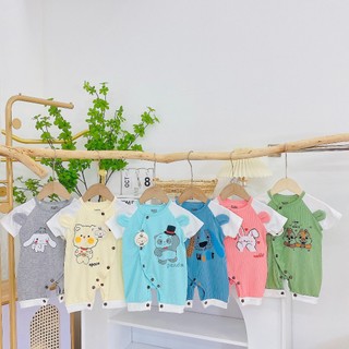 Bodysuit cho bé gái , Bodysuit cho bé trai từ sơ sinh đến 10kg chất tăm mát