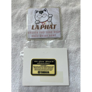 Bộ tem Yamaha dán phuộc sau jupiter