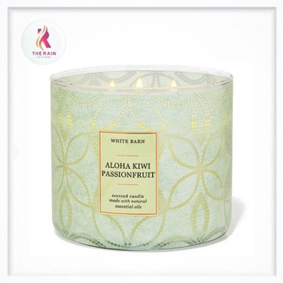 Nến thơm 3 bấc cao cấp Bath & Body Works Aloha Kiwi Passionfruit 411g