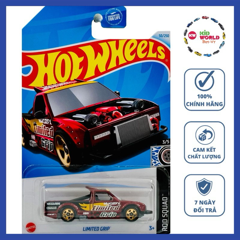 Xe mô hình Hot Wheels basic Limited Grip HTC62.