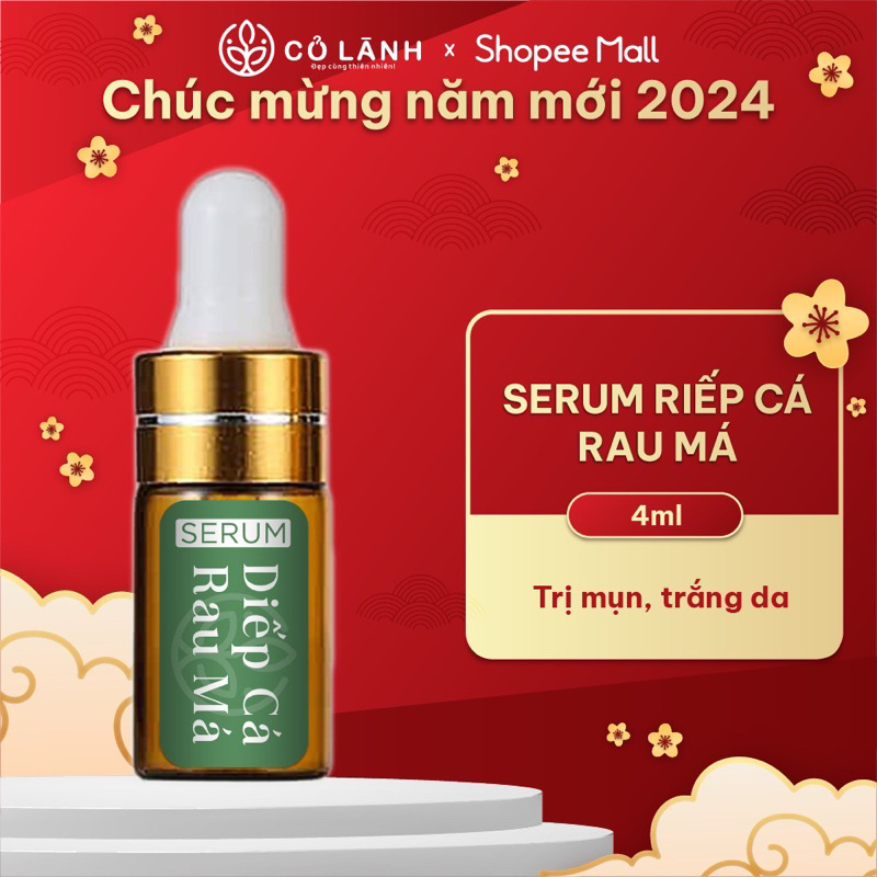 Serum diếp cá rau má Cỏ Lành 4ml