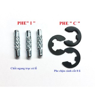 Combo 5 cái Phe gài chốt gài quạt 8mm - phe chặn cánh quạt phụ tùng thay thế