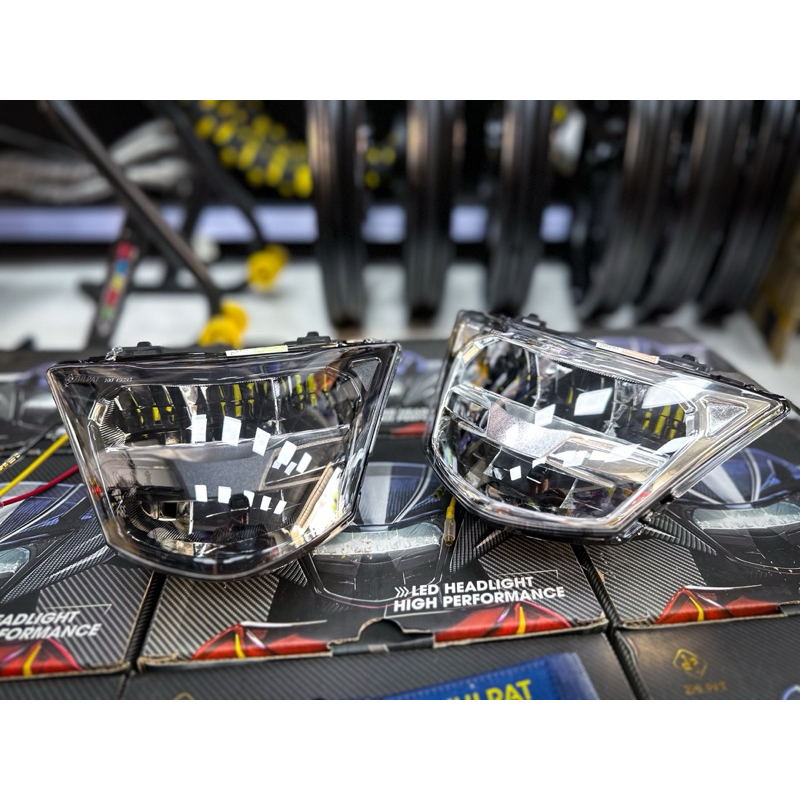 Choá đèn Zipat Exciter 135, Đèn pha Zipat Lc135 4s chính hãng