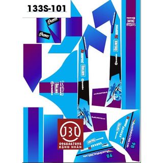Tem trùm xe điện 133s mã 101