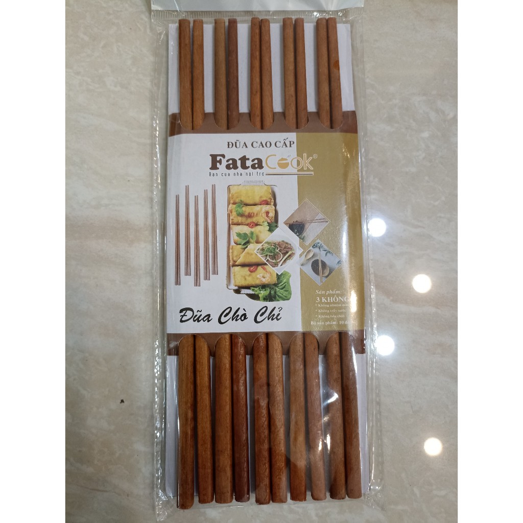 Đũa Chò Chỉ Fata Cook Vỉ 10 đôi