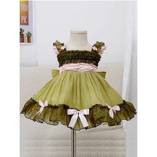 Váy 2 dây chân váy bồng QCCC