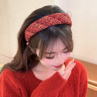 Cài Tóc Tết Màu Đỏ May Mắn, Bờm Tóc