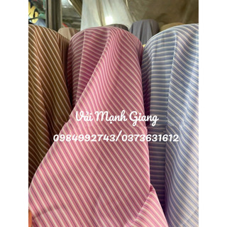 thô kẻ nhiều màu