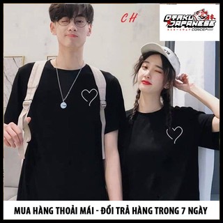 Áo cặp đôi nam nữ cotton dễ chịu thoải mái in hình dễ thương - Giá chỉ 1 áo