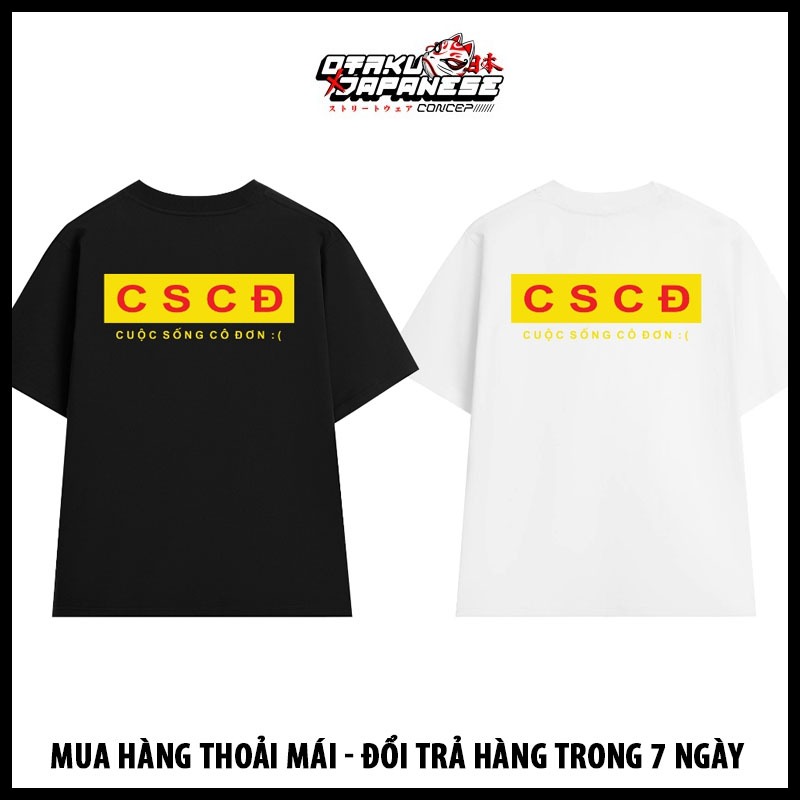 Áo Thun Cuộc Sống Cô Đơn CSCĐ cực chất giá rẻ siêu HOT