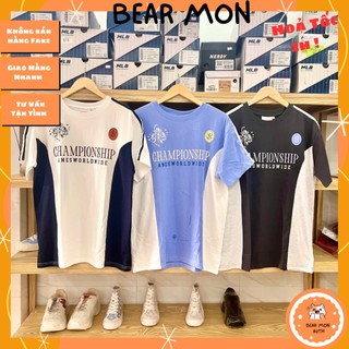 Áo phông ames champioship tee màu đen xanh navy