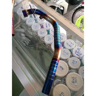 Cổ pô cho xe Winner 150, Winner X V2 V3, Sonic xi titan tít sâu size 32