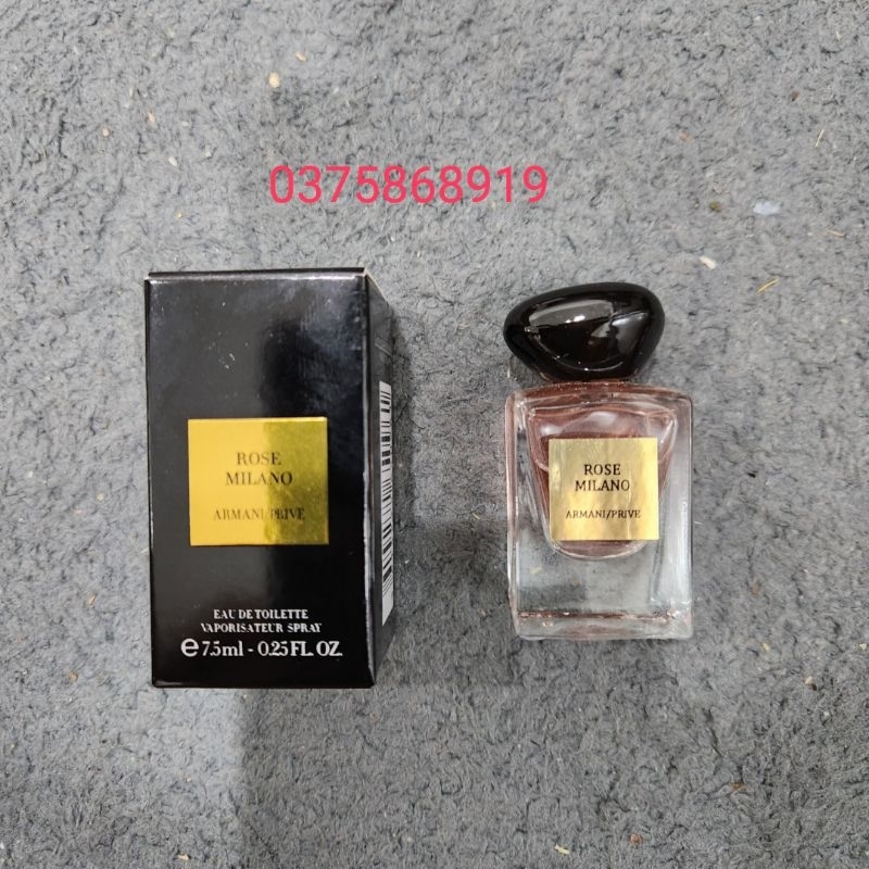 Nước Hoa Unisex Giorgio Armani Prive Rose Milano 7.5ml(mini)