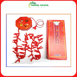 🍓 dây pháo tép lồng đèn có nháy đèn led, tiếng pháo nổ