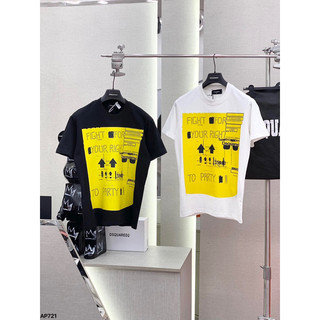 Áo phông D2 new ss 2024 - Hai màu classic truyền thống - Dễ phối đồ - Ảnh và Video thật