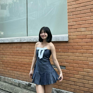 Đầm Grace Cúp Ngực Đính Nơ