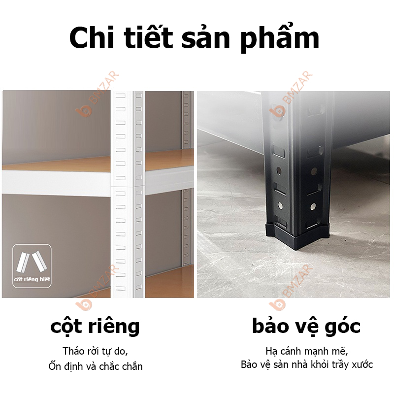 Kệ Sắt gỗ V Lỗ Đa Năng 2 màu - Kệ Sắt  thiết kế lỗ dễ dàng lắp đặt không cần ôc vít Chịu được 200kg | BigBuy360 - bigbuy360.vn