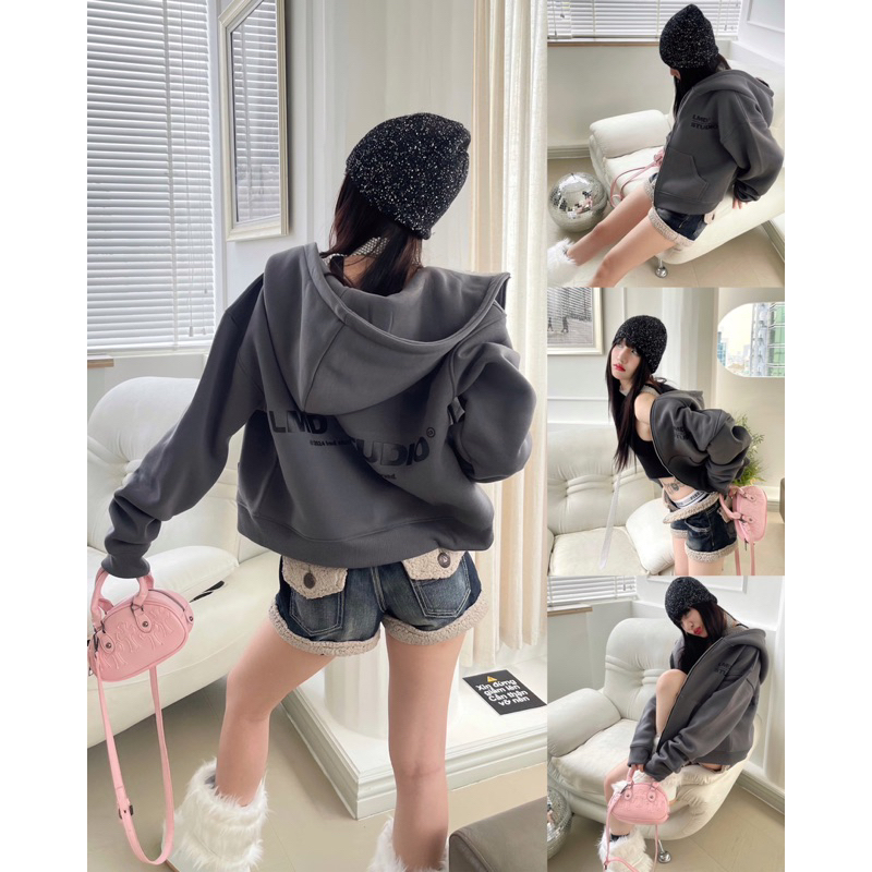 Áo khoác LMD Zip Hoodie S24