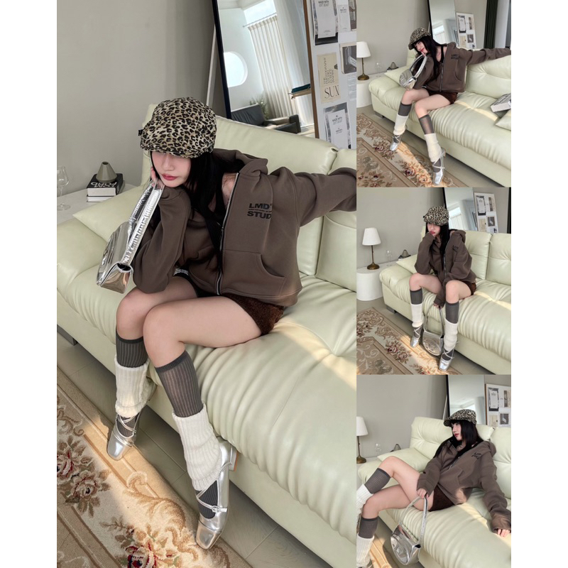 Áo khoác LMD Zip Hoodie S24