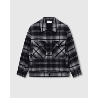 Áo khoác kẻ caro cổ bẻ có túi ngực - Dwarfs - Blend Cashmere Pocket Jacket