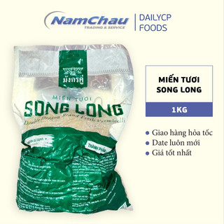 Miến Tươi Song Long Thái Lan- Gói 1kg, nấu trong 5s không cần ngâm - siêu tiện lợi [HN giao hàng hỏa tốc]