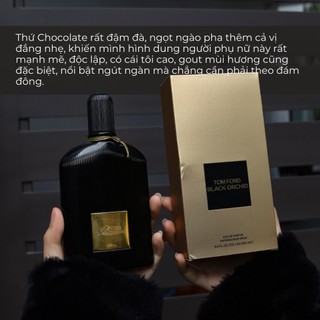Tôm Pho Black Orchid - Quyến Rũ, Bí Ẩn - Chocolate, Hoa Phong Lan Đen - Mẫu Thử Nước Hoa