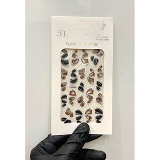Sticker miếng dán móng hoa nổi 5D trang trí nail