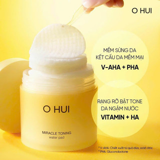 SET GLOW SERUM OHUI MIRACLE TONING 2-STEP KIT MINI