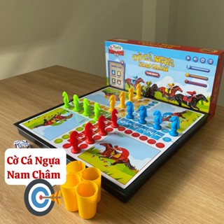 Đồ Chơi Cờ Cá Ngựa Nam Châm Giúp Cố Định Cá Ngựa