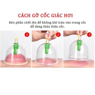 BỘ GIÁC HƠI 12 ỐNG KHÔNG DÙNG LỬA
