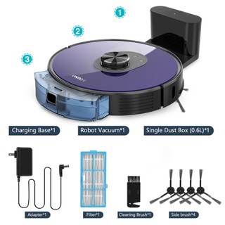 Robot hút bụi lau nhà - xiaomi - đa chức năng - tự động lập trình -tư động sặc pin - bảo hành 3 năm
