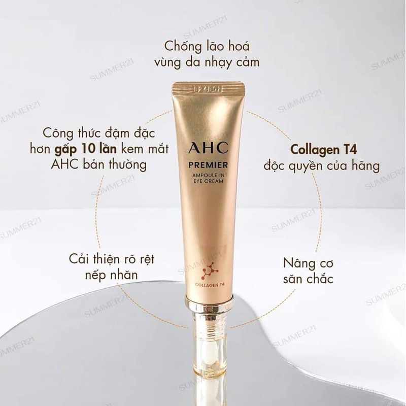 KEM DƯỠNG MẮT THẦN THÁNH AHC Ultimate Real Eye Cream FOR FACE