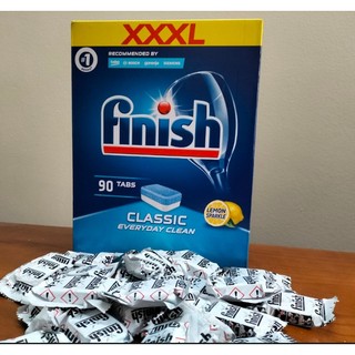 Viên rửa bát Finish tổng hợp 3 trong 1 hộp 90 viên cao cấp +Tặng viên Finish