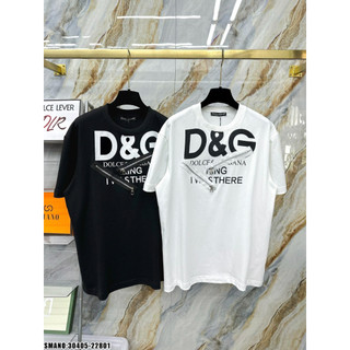 Áo phông nam dg mix khóa nm nữ - áo thun nam d&g khóa chéo siêu đẹp