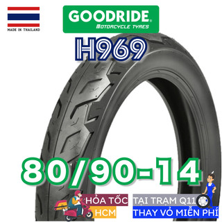 Vỏ lốp goodride 80 90 14 không ruột, nhập thái lan, hoả tốc hcm, thay miễn phí q11