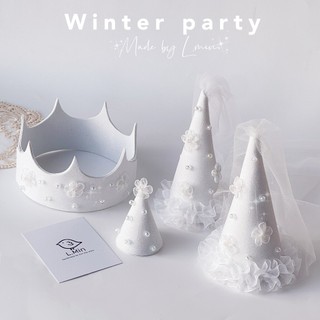 NÓN WINTER PARTY CHO BÉ (by l.min)