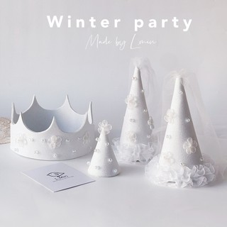 Nón winter party cho bé