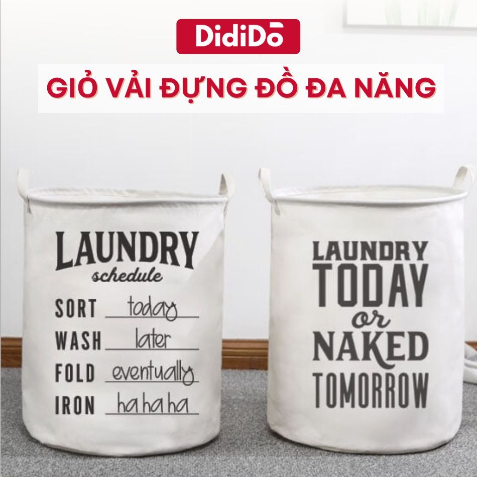 Giỏ vải DidiDo Laundry 40x50