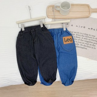 Quần dài cho bé, quần bò l.e.o cho bé trai và bé gái từ 12-27kg - leon kids