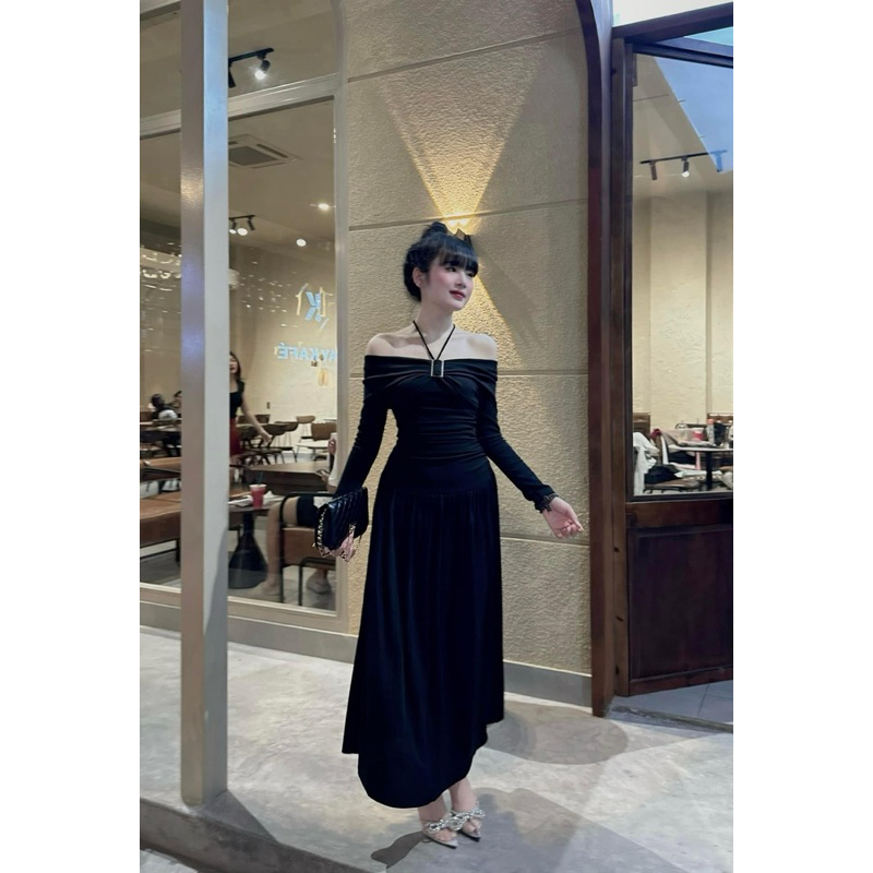 Đầm dây cổ 2M