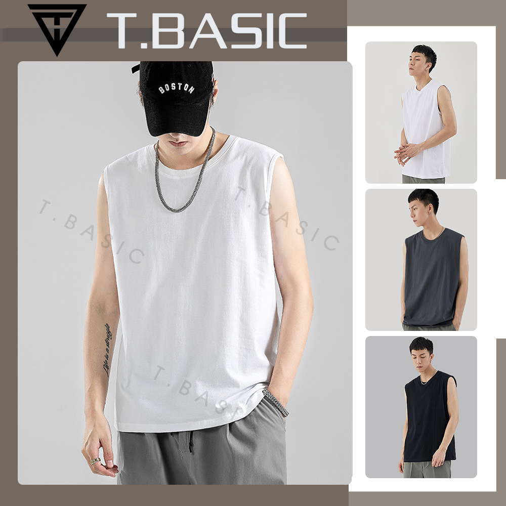 Áo ba lỗ - Áo tanktop nam nữ unisex form rộng chất liệu 100% cotton