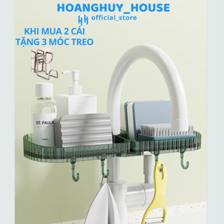 Kệ Giá Đỡ Vòi Đựng Xà Phòng Mút Rửa Chén Một Tầng Tiện Lợi Dành Cho Bồn Rửa Nhà Bếp, Và Phòng Tắm